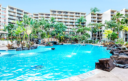 Aston Kaanapali Shores Garden Pool